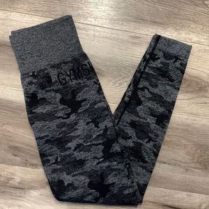 Gymshark camo leggings